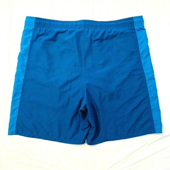 Vintage Nike Spell Out Mesh Lined Swim Trunks‎ L - Picture 2 of 12